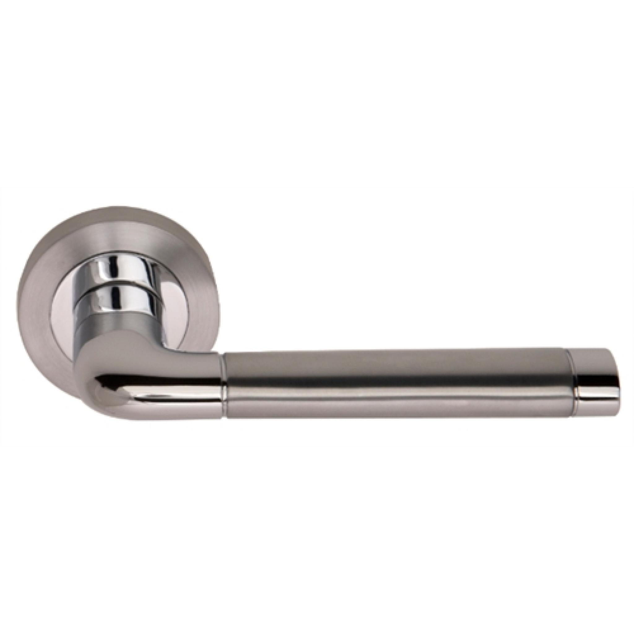 brushed chrome door handles