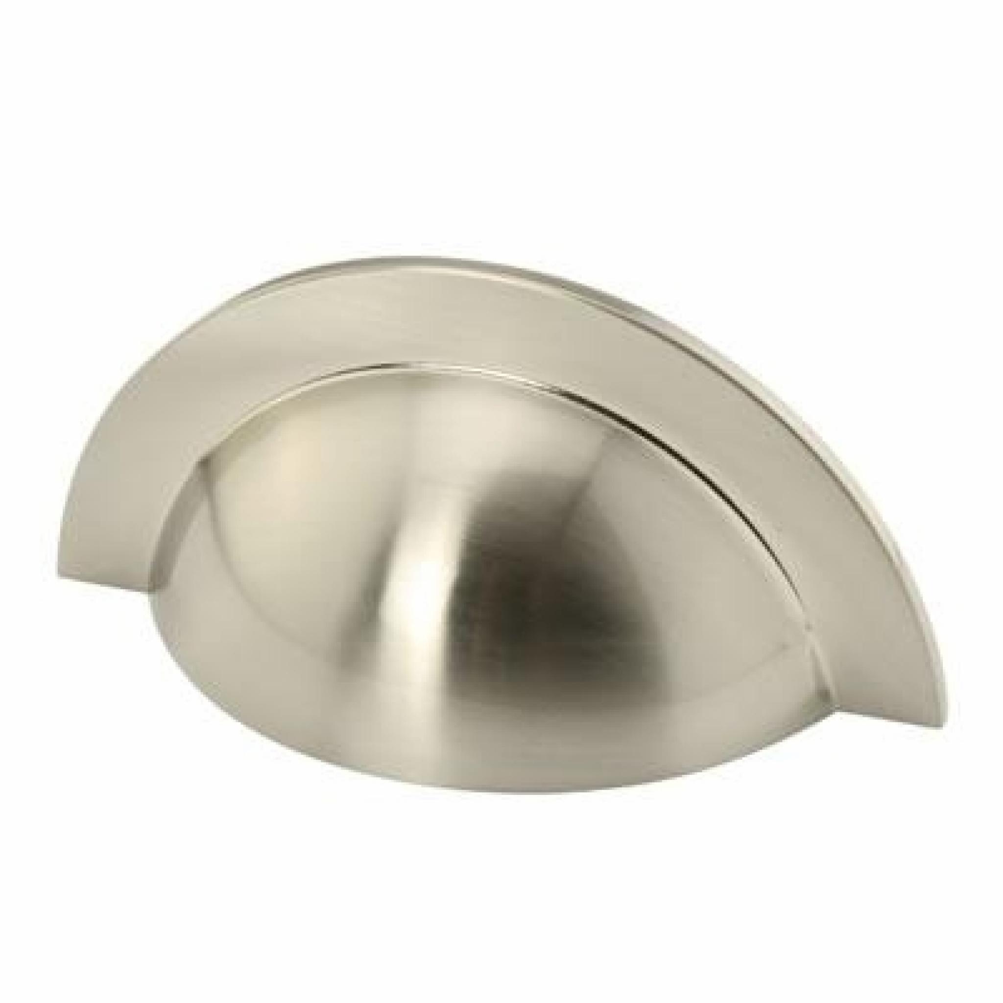 SATIN NICKEL CUP HANDLE