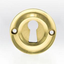 Open Key Escutcheon in Polished Brass.jpg