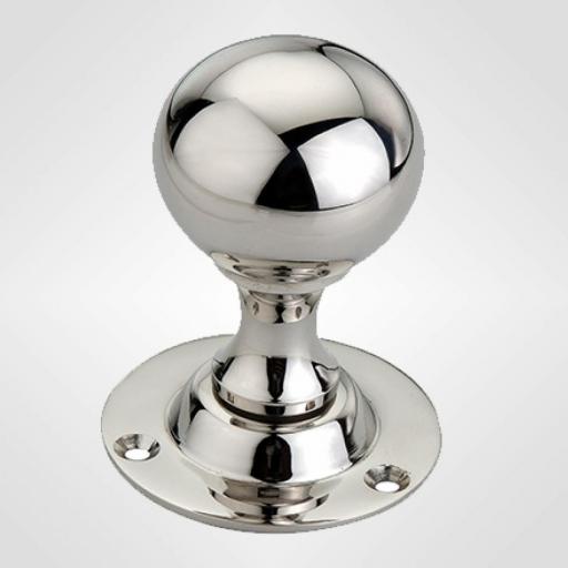 Ball Knob in Polished Nickel