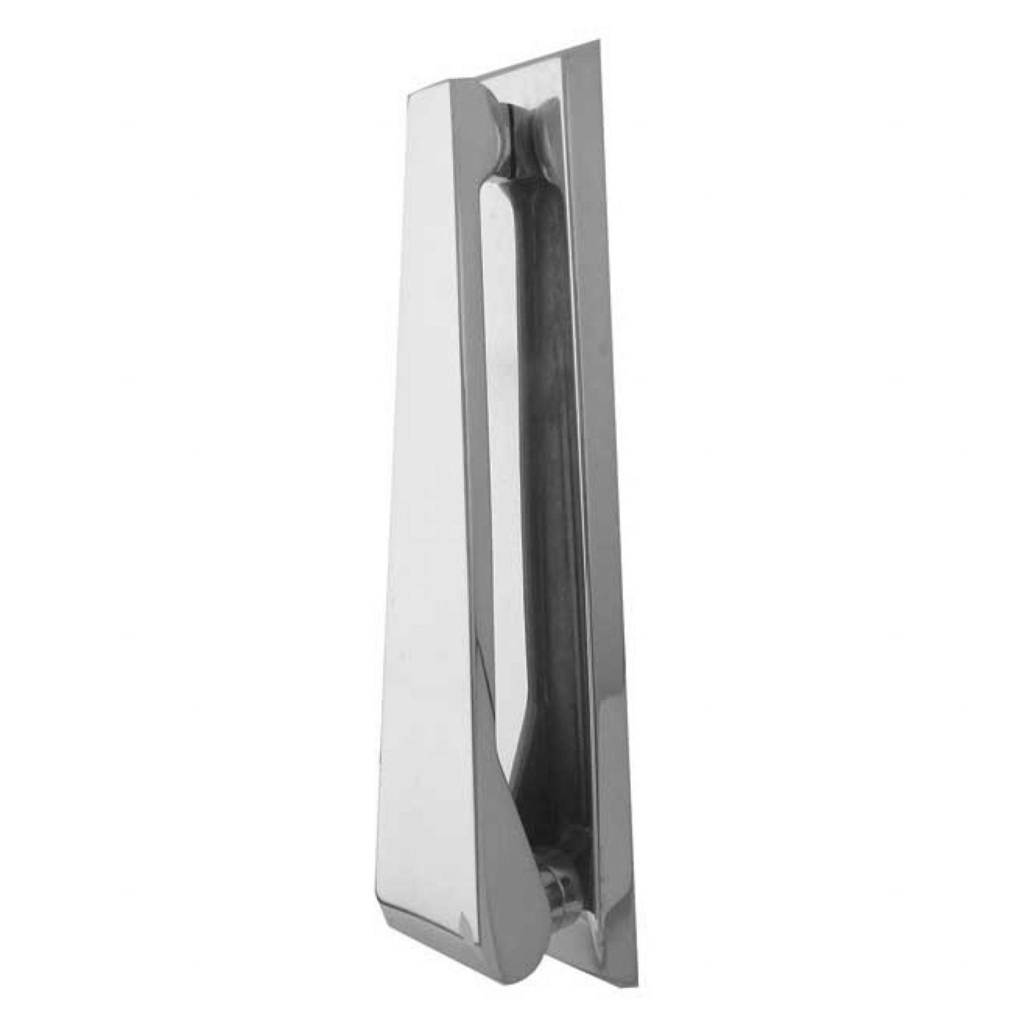 Contemporary Door Knocker Polished Chrome