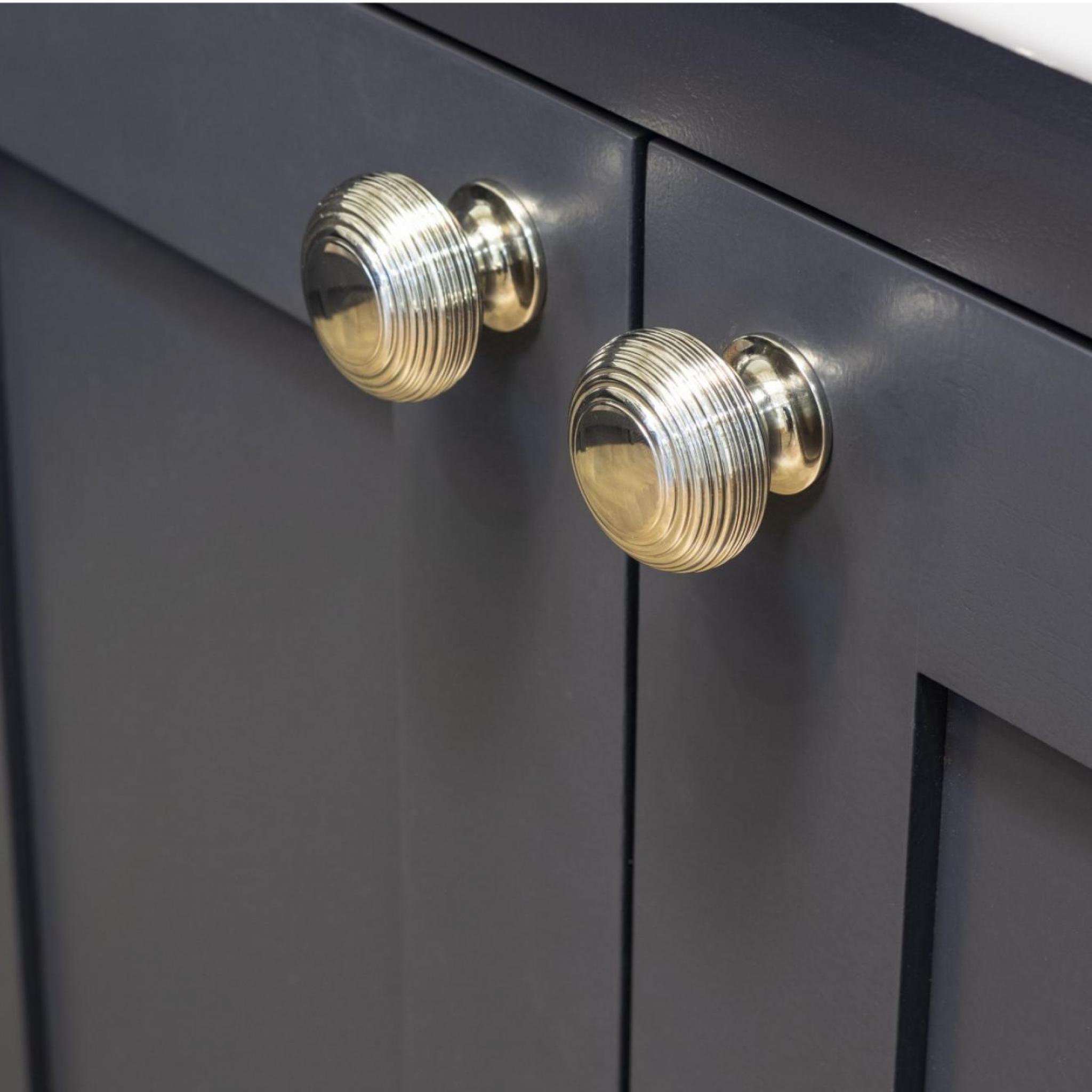 Polished Chrome Beehive Knob