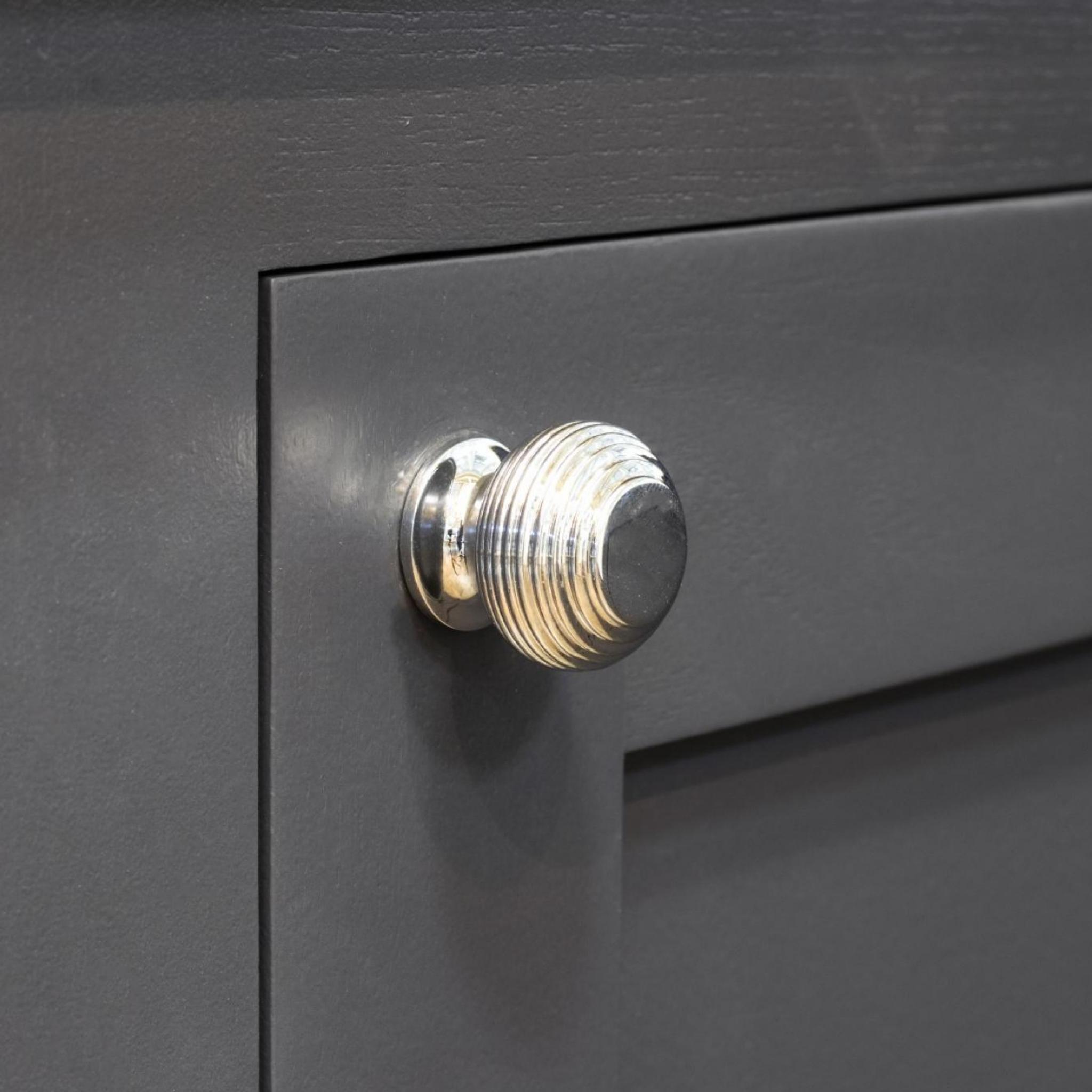 Polished Chrome Beehive Knob