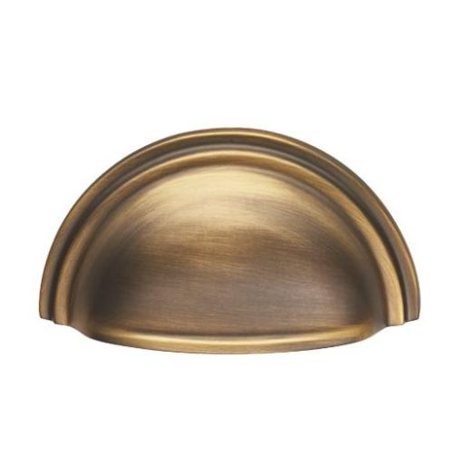 FTD Victorian Cup Pull Antique Brass