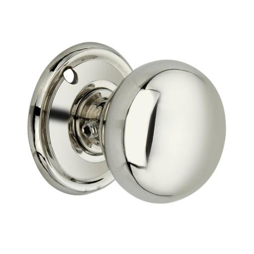 Small Cottage Knob in Polished Nickel